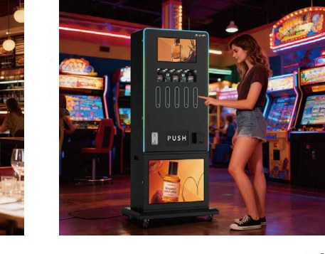 Automat do perfum w salonie gier i centrum rozrywki