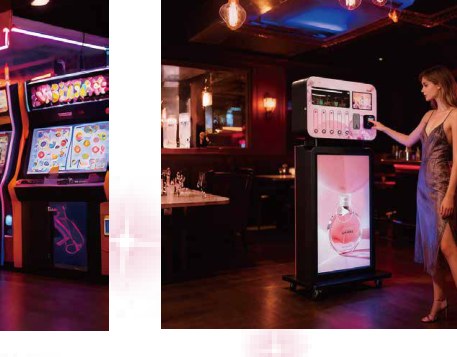 Automat do perfum w klubie i barze