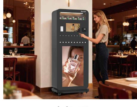 Automat do perfum w restauracji i hotelu
